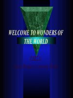 Wonders of the worlds