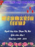 Viết các số thành tổng trăm, chục