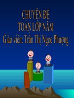 Nhân một số thập phân với số tự nhiên