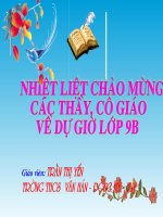 phương trình quy về phương trình bậc hai