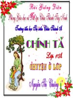 Chính tả 1: Chuyện ở lớp