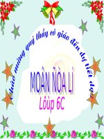 SÔNG VÀ HỒ ĐẠT GVG VÒNG TỈNH