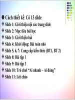 Bài toán giải bằng 2 phép tính