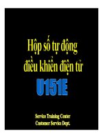 Bài giảng hộp số tự động điều khiển điện tử u151e