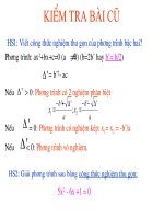 LUYỆN TẬP CÔNG THỨC NGHIÊM THU GỌN