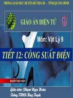 li 9:tiet 12 cong suat dien