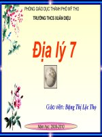 Môi trường vùng núi