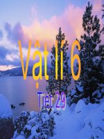 Tiết 29 - Vật lí 6