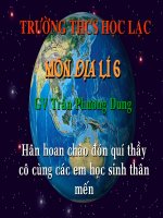 Bài 18 : Thoi Tiet, Khi Hau, Nhiet Do Khong Khi