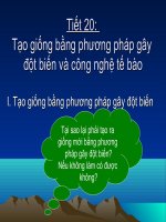 ao giong bang phuong phap gay dot bien va cong nghe te bao