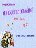 tiết 53:công thức nghiệm của phương trình bậc hai