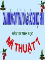 Thường thức mĩ thuật 7 tiết 15