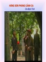 Bài: Hương Sơn phong cảnh ca