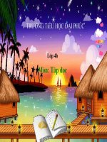 Tập đọc 4: Đoàn thuyền đánh cá