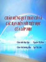 bài 30: sự nhân lên của virut trong tế bào chủe