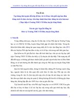 NCKHSPUD  DUY TRÌ sĩ số học SINH PHỔ cập