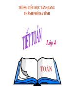 Tìm hai số khi biết tổng và tỉ của hai số đó