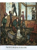 Tranh của thầy cô khoa tại chức TPHCM