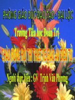 ĐỊA LÍ LỚP 5  TUẦN 15