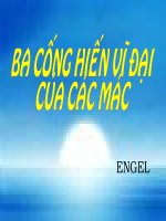ba cong hien vi dai cua Cacmac
