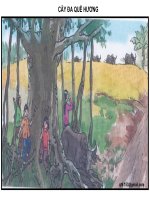 TRANH CÂY ĐA QUÊ HƯƠNG