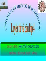 LT&C MRVT :Du lịch - Thám hiểm