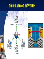 bai 20. mang may tinh(day du nhat)