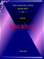 Hệ phương trình trạng thái dạng [A] của mạng bốn cực