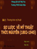 Mỹ Thuật thời Nguyên