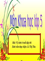 bai  8.Ve sinh tuoi day thi