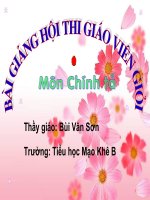 chính tả: nghe nhạc