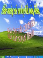 Bài Ôn tập chương 5 (Hay)