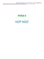 Bài giảng kỹ thuật máy tính phần hợp ngữ