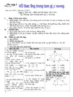 Giáo án toán lớp 8 trọn bộ