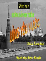 tiet 111- long yeu nuoc