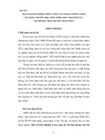 một số kinh nghiệm trong công tác chỉ đạo phong trào xây dựng trường học thân thiện- học sinh tích cực tại trường thpt lê quý đôn