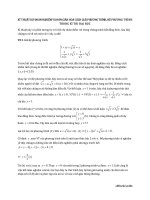 kĩ thuật dự đoán nghiệm và đơn giản hoá cách giải phương trình, hệ phương trình trong kì thi đại học