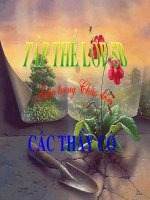 Luyện từ và câu:Ôn tập về dâu câu