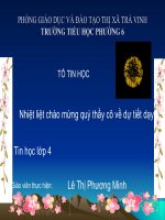 Bài 6. Trình bày chữ đậm, chữ nghiêng