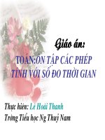 bai:on tap cac phep tinh voi so do thoi gian