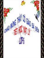 Sự bay hơi và sự ngưng tụ