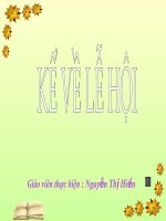 TLV : KỂ VỀ LỄ HỘI