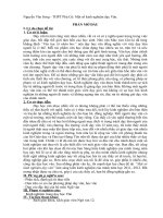 skkn 04. một số kinh nghiệm dạy văn (nguyễn văn song  trung học phổ thông nguyễn văn cừ