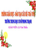 Bài 7 Tinh chất đường trung trực của đoạn thẳng