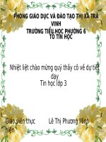 Bài 3. Gõ các chữ â, ă, ô, ê, ư, ơ, đ