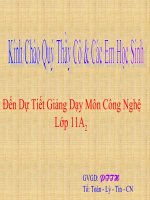 Bài 28: Hệ Thống Cung Cấp NL&KK Trong ĐC Điezen