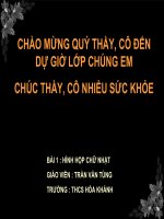 Bai 3. The tich hinh hop chu nhat
