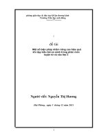 một số biện pháp nhằm nâng cao hiệu quả khi dạy kiểu bài so sánh trong phân môn luyện từ và câu lớp 3