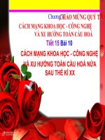 Cuoc cach mang khoa học - ki thuat