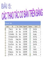 BAI 5.CAC THAO TAC VOI BANG
